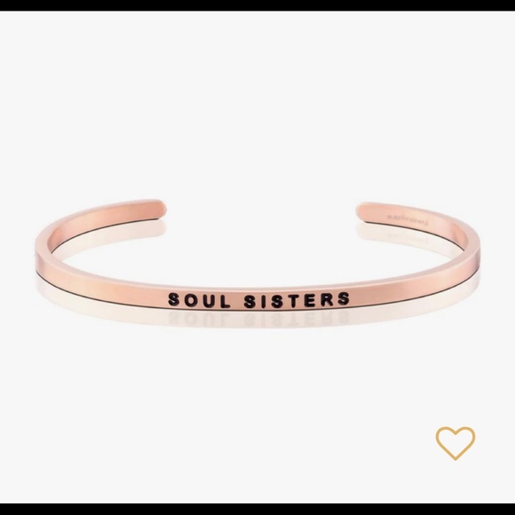 MantraBand “Soul Sisters” Bracelet Rose Gold - Picture 1 of 5